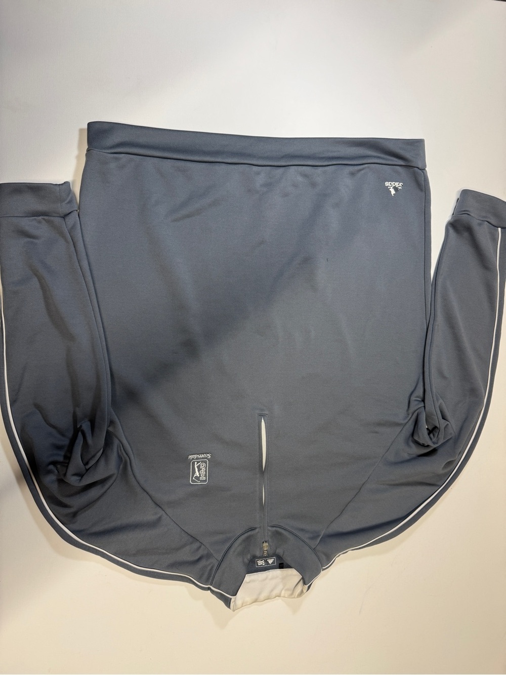 adidas Men's Gray‎ Quarter-Zip Pullover Sweatshirt